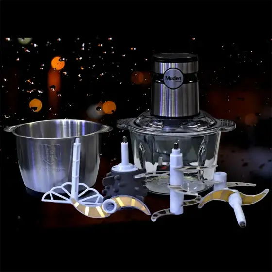 Muden 3 liter digital double bowl chopper model MC-2030